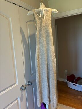 Harlow Champagne Sequin Maxi Dress
